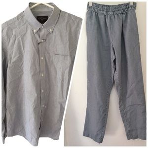 Bundle Men's Sleep Lounge Elastic Waist Pants