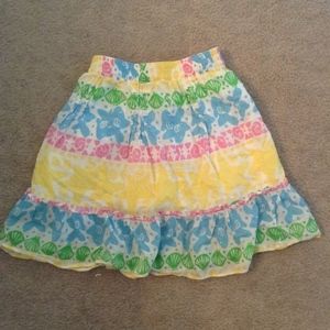 Girls Lilly Pulitzer 3T Tropical Skirt