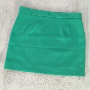 Mint green mini skirt from GAP size 4