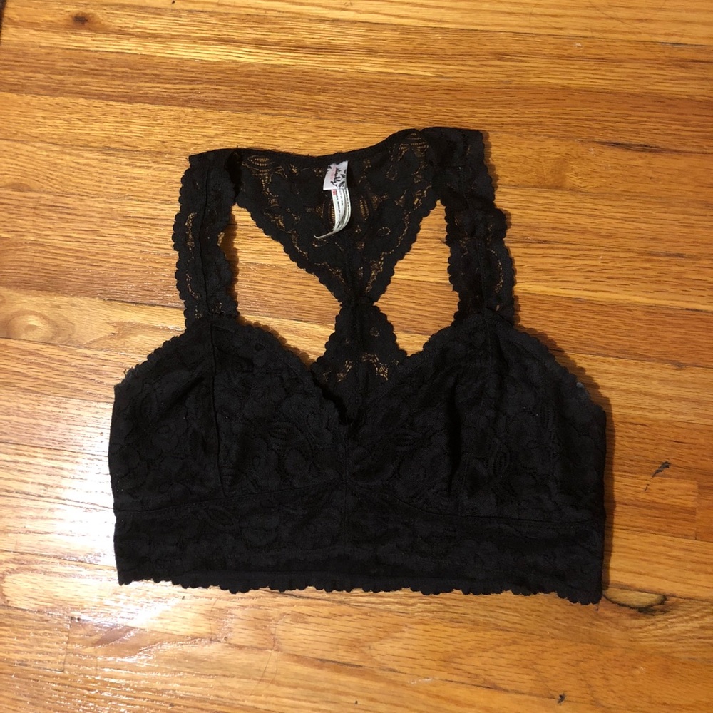 Free People Galloon Racerback Lace Bralette - Picture 3 of 4