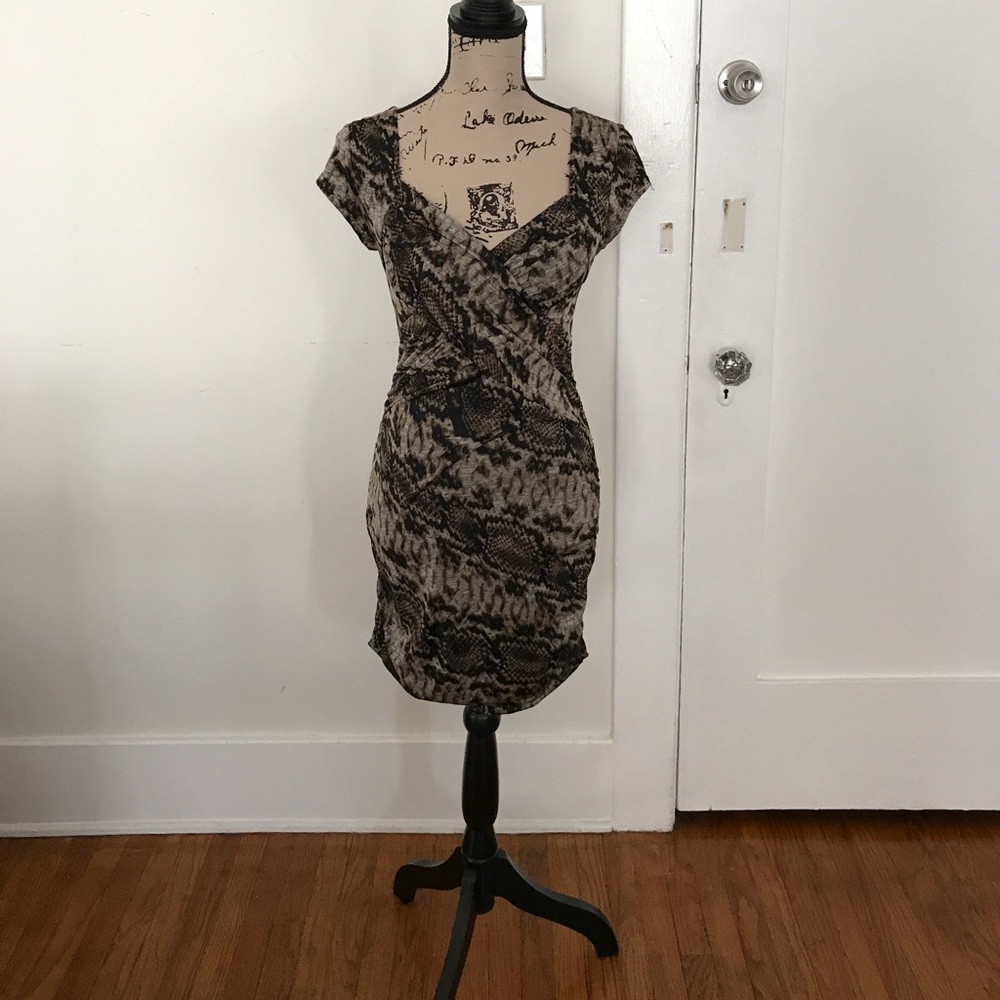 Metropark Dark Green Dress