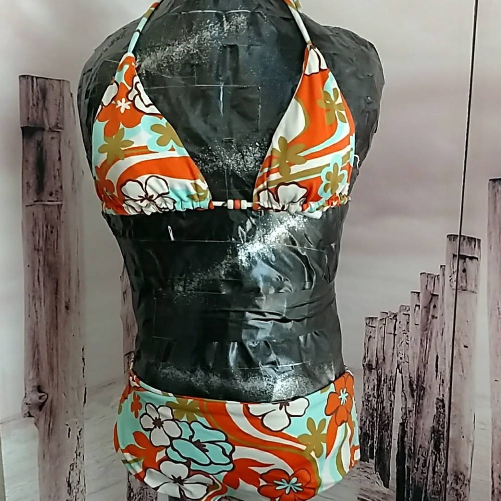 Multi-colored Reverseable 2-piece Bikini - Picture 5 of 8