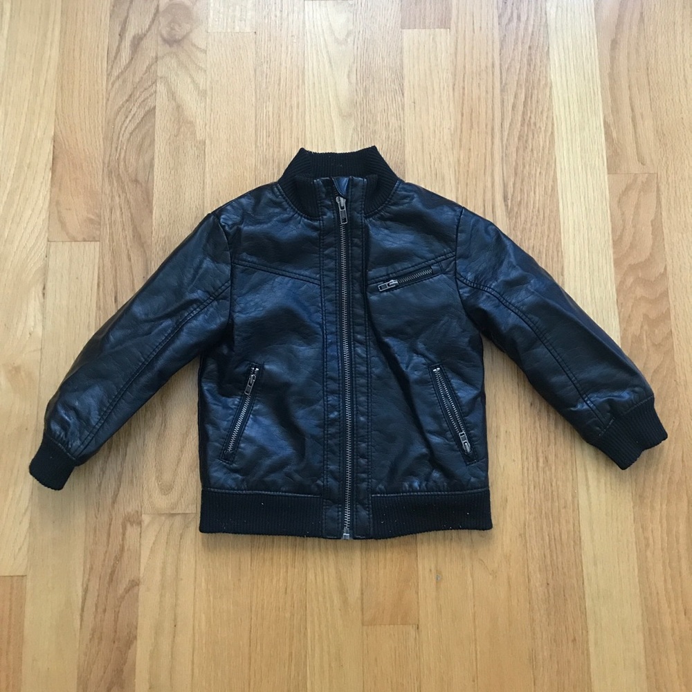 Black Pleather Jacket