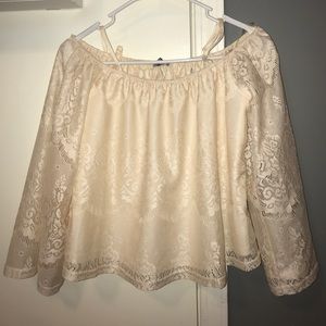 Lace crop top Lace crop top