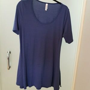Lularoe perfect t in blueish large