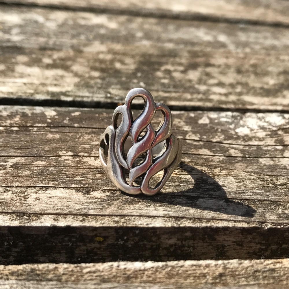 Beautiful Silver Ring - image 1