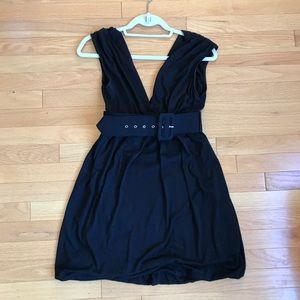 Forever 21 black belted dress Forever 21 black belted dress