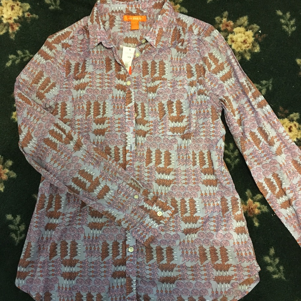 Joe Fresh button down blouse.