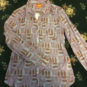 Joe Fresh button down blouse.
