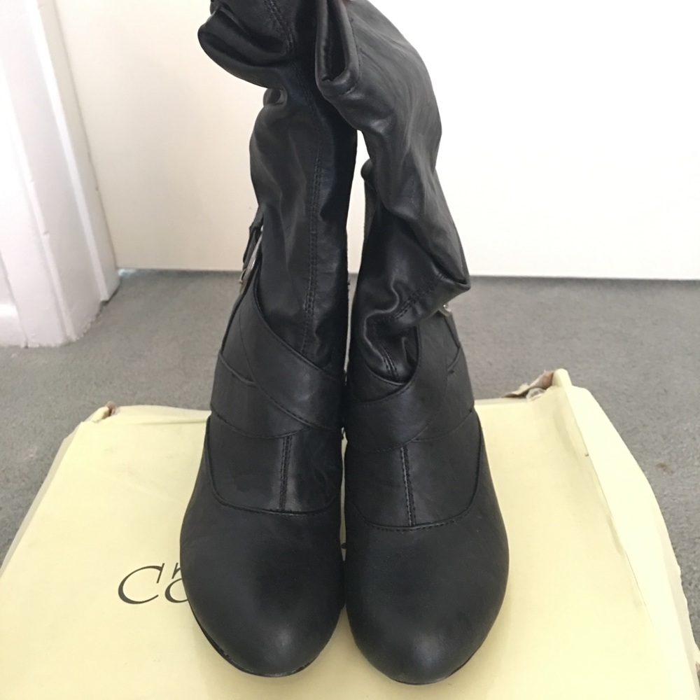 Cathy Jean Boots, Size: 5, Color: Black