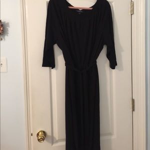 Ponte black dress