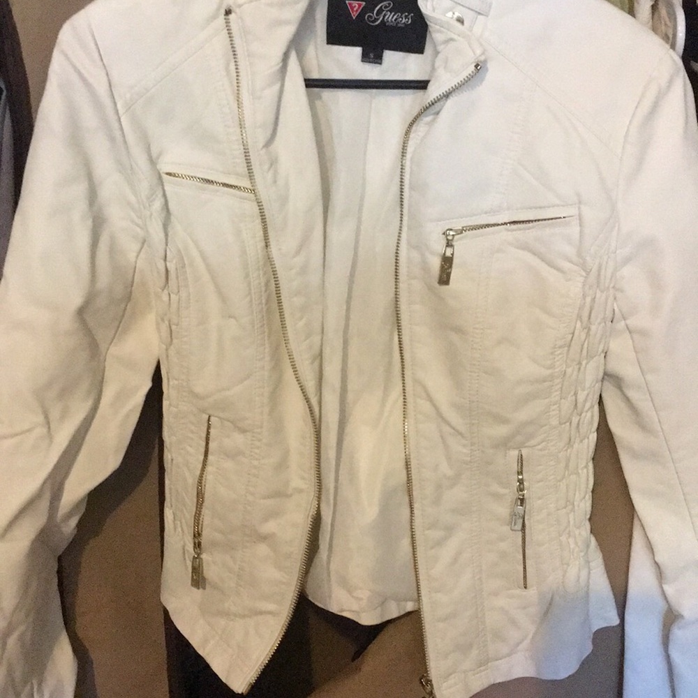Guess leather jacket