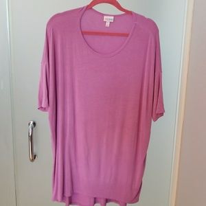 Lularoe x-large Irma purple