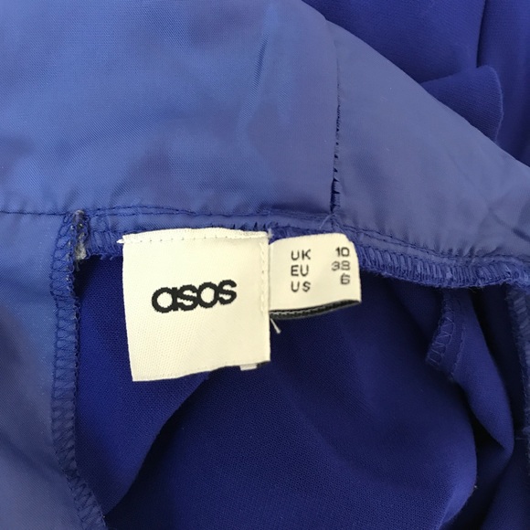 🚫ASOS Deep Plunge Neck Skater Dress - Picture 5 of 6