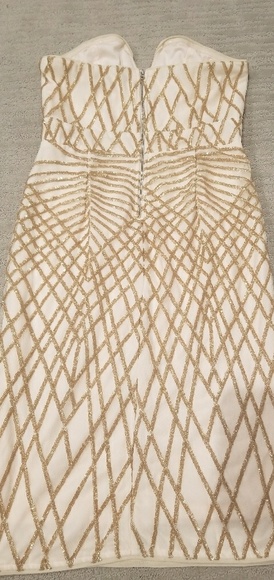 Gold HOLIDAY DRESS - Picture 4 of 4