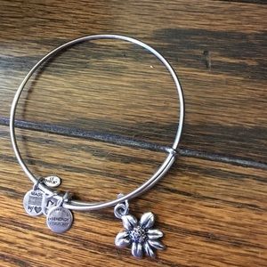Alex & Ani Apple blossom bangle