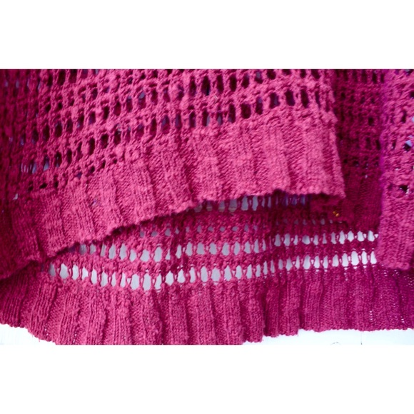 🍀Lucky Brand Crochet Sweater - Picture 4 of 5