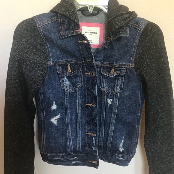 abercrombie kids jean jacket