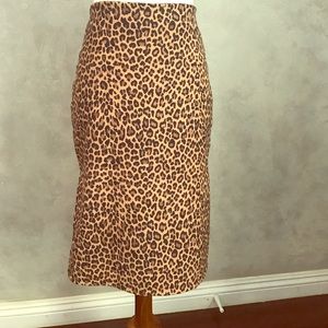 Leopard Print Pencil Skirt Leopard Print Pencil Skirt