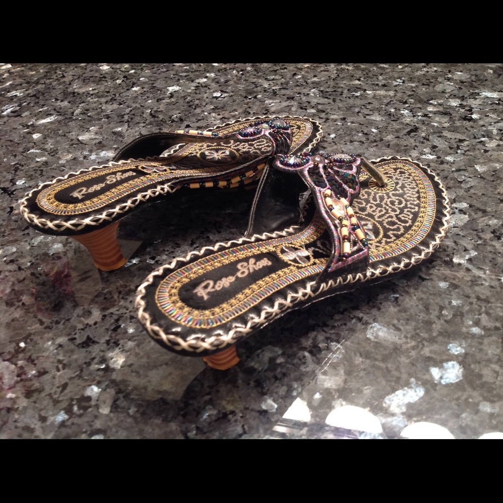 Sparkly sandals