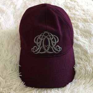 J.Crew Embroidered Wool Baseball Hat
