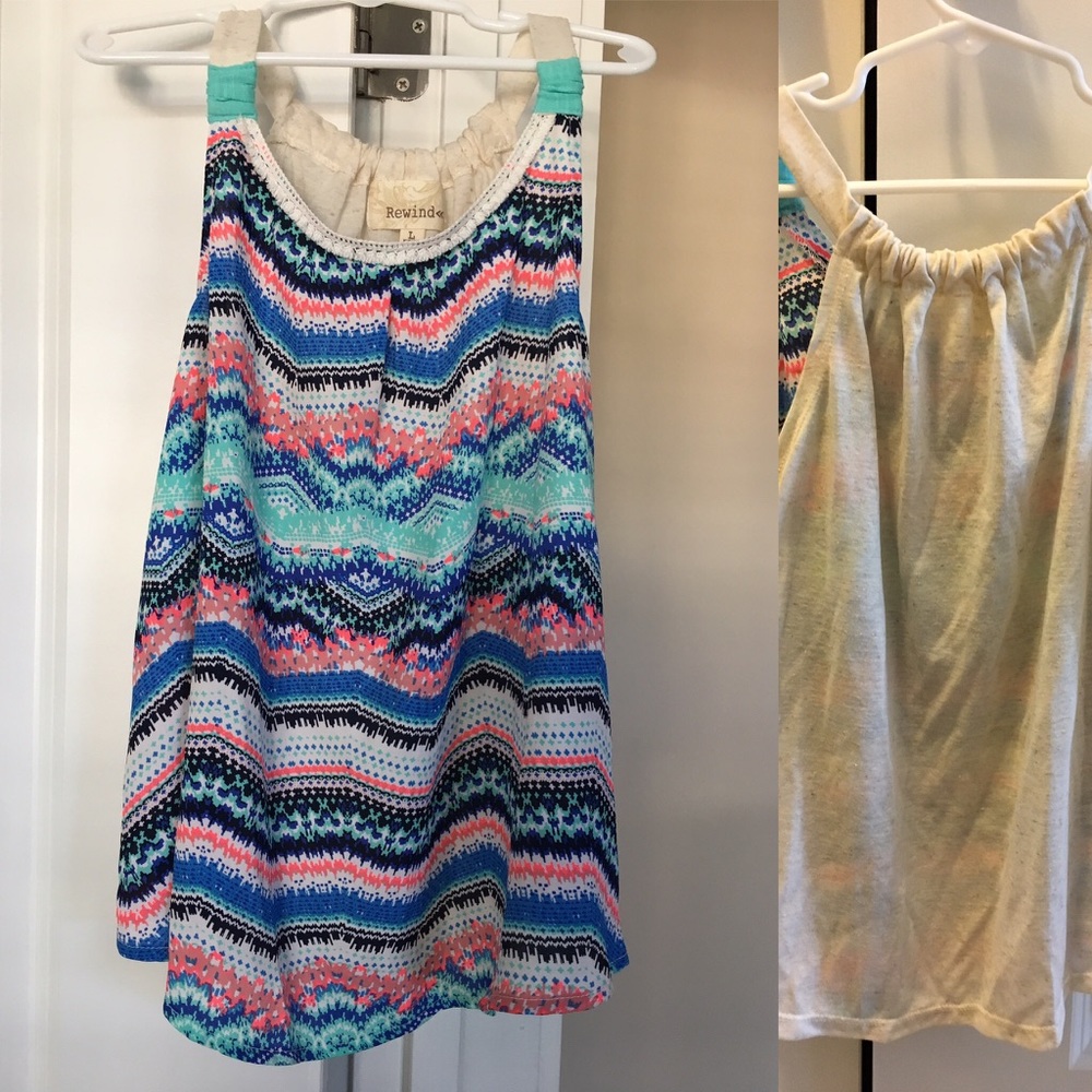 Large girls tank top