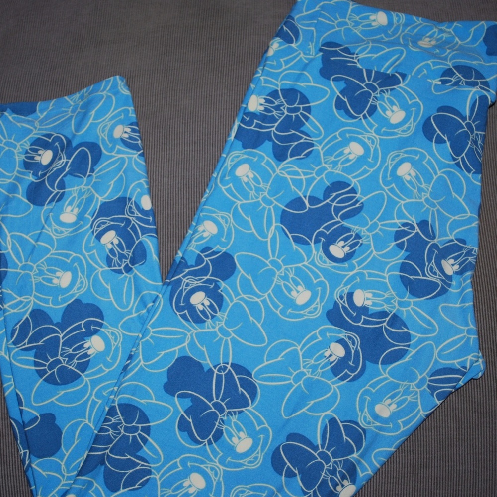 NWOT Blue Minnie LuLaRoe Leggings
