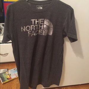 Dark Heather Gray North Face T-Shirt