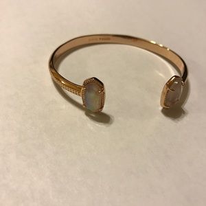 Kendra Scott Elton Bracelet Brown Pearl Rose Gold