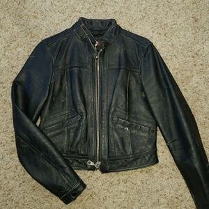 GAP Limited Edition Black Leather Jacket