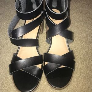 Black sandals