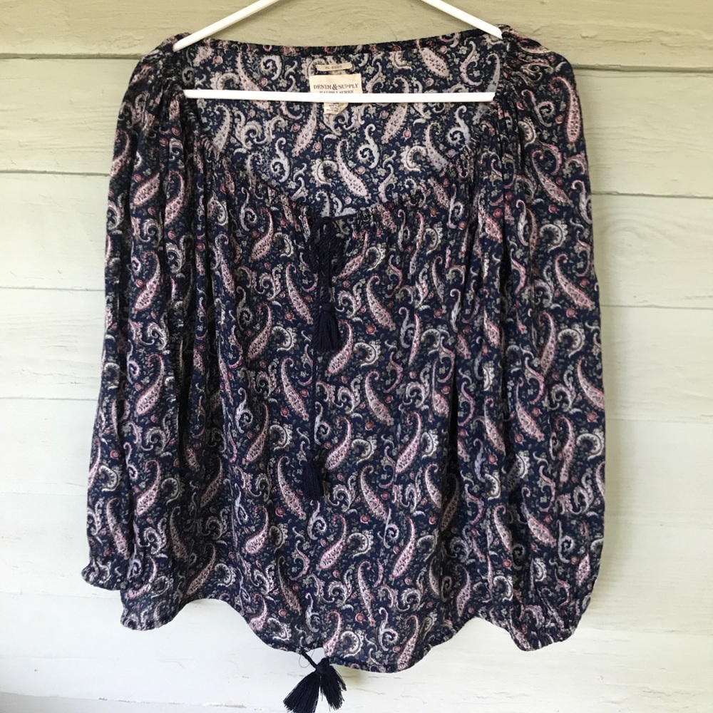 Ralph Lauren boho blouse
