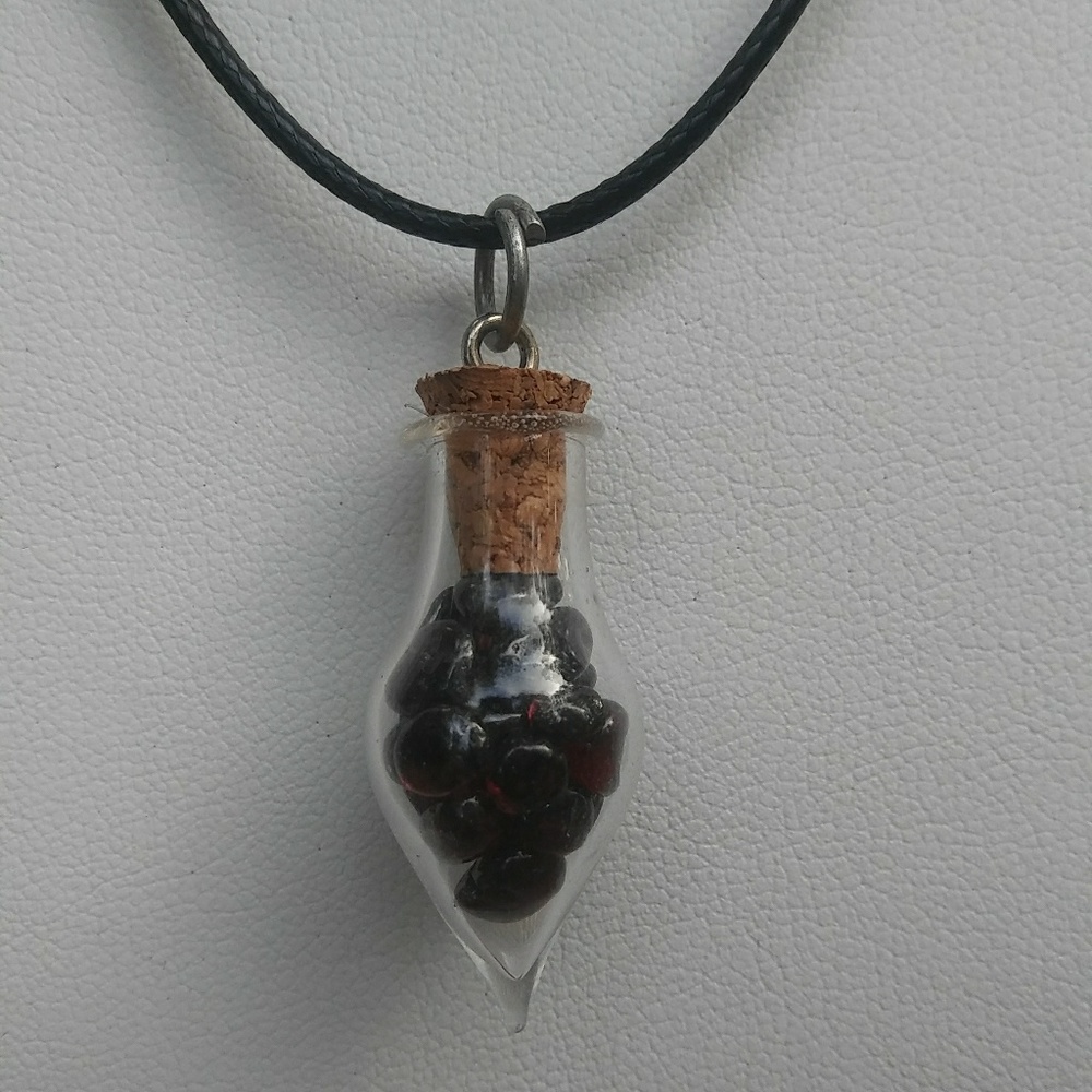 Garnet Gemstone Necklace