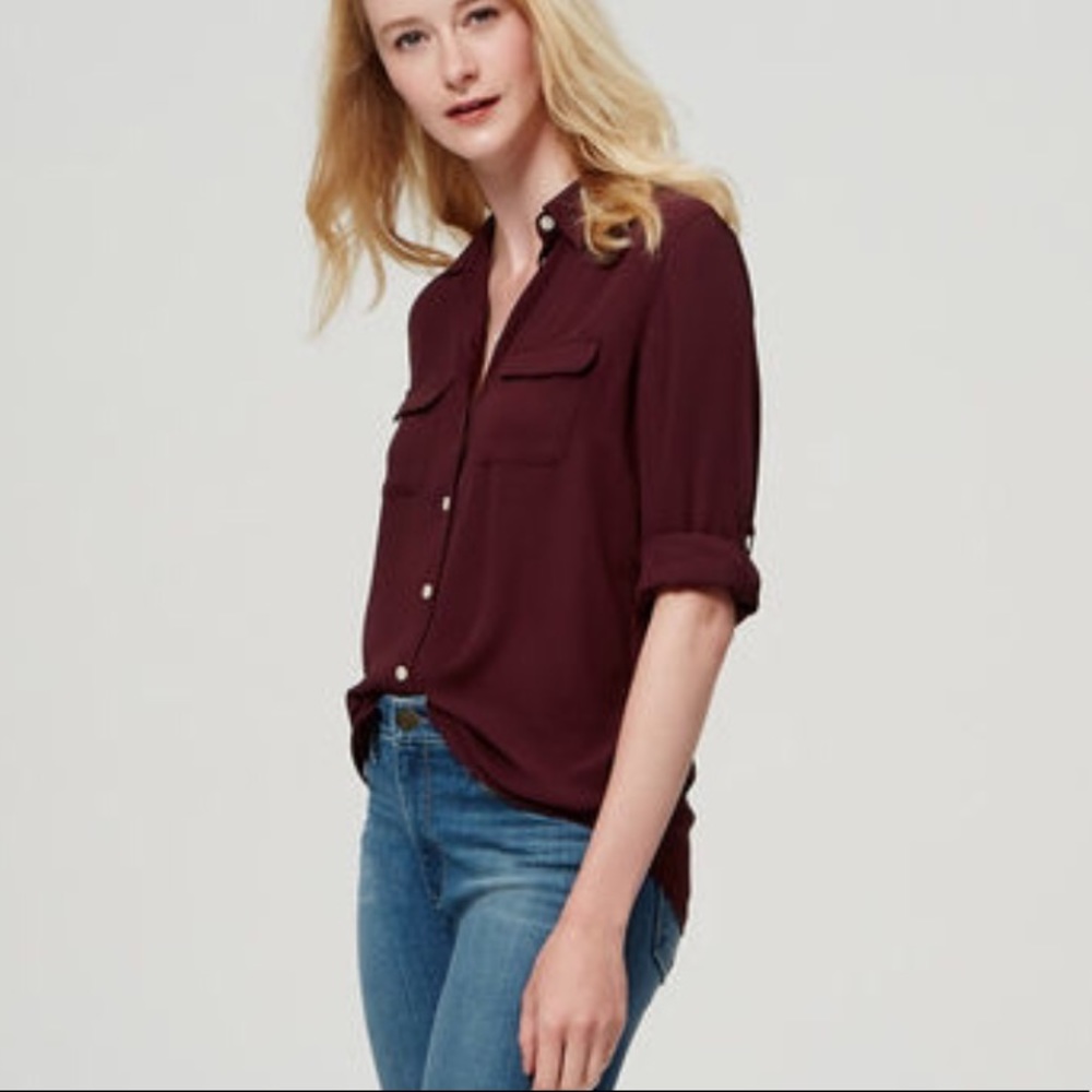 Loft utility blouse
