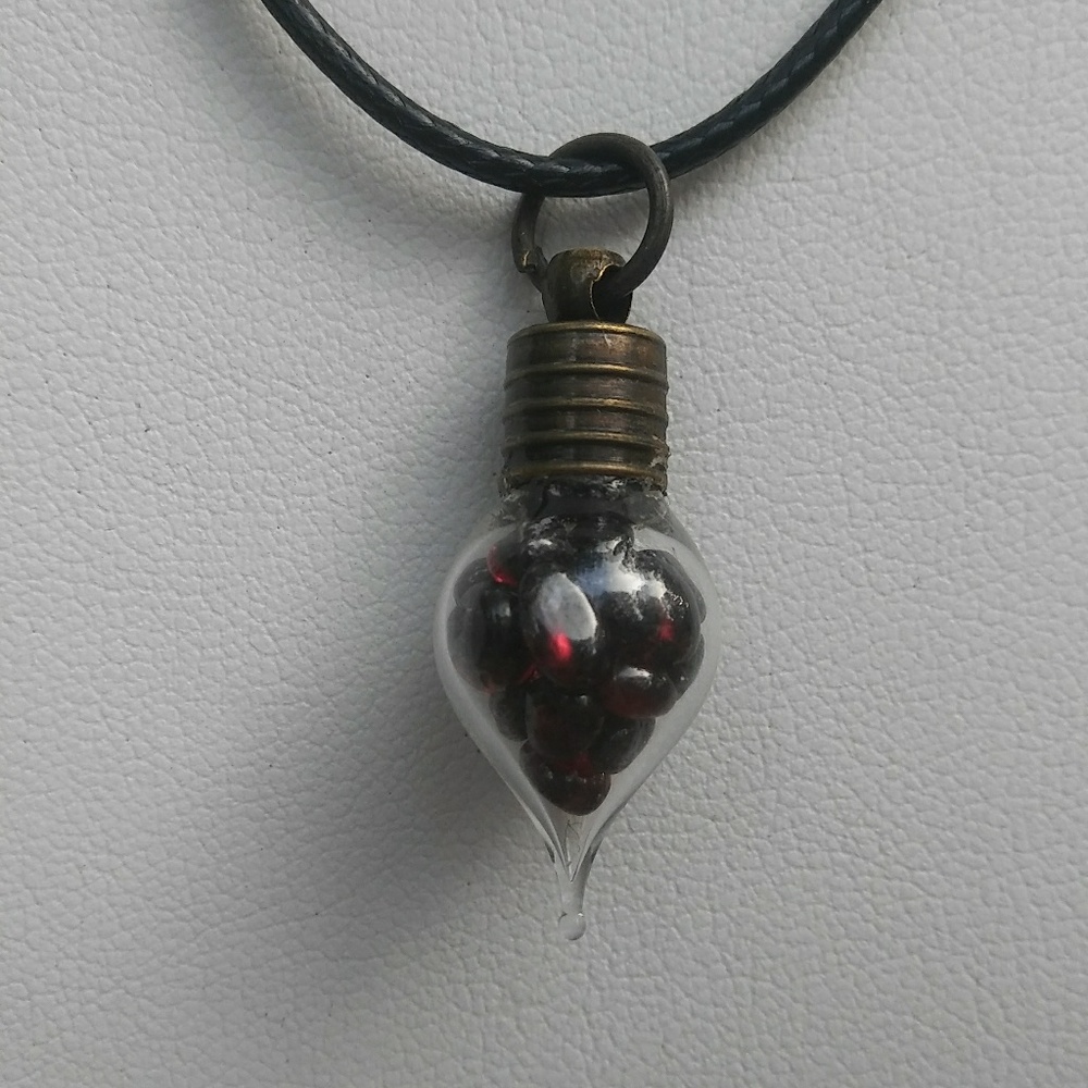 Garnet Gemstone Necklace