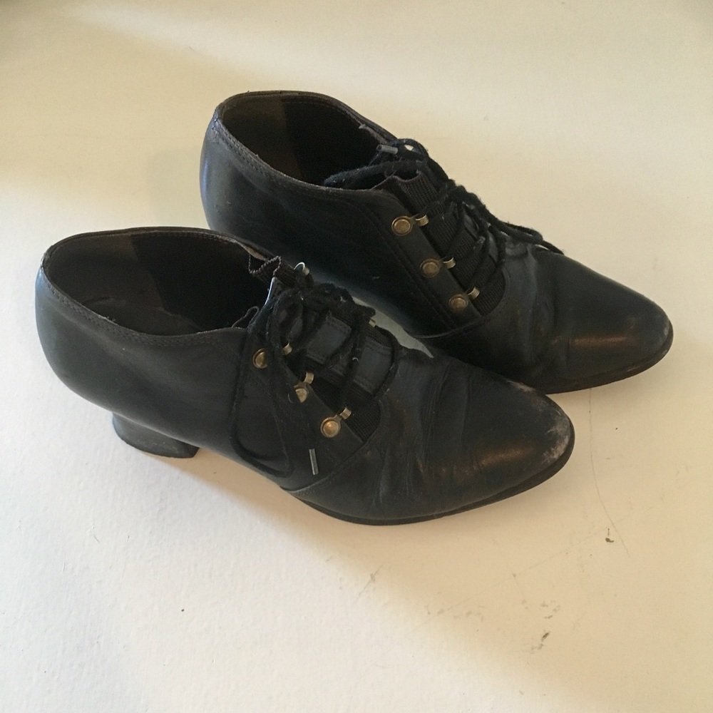 Black Laced Bootie