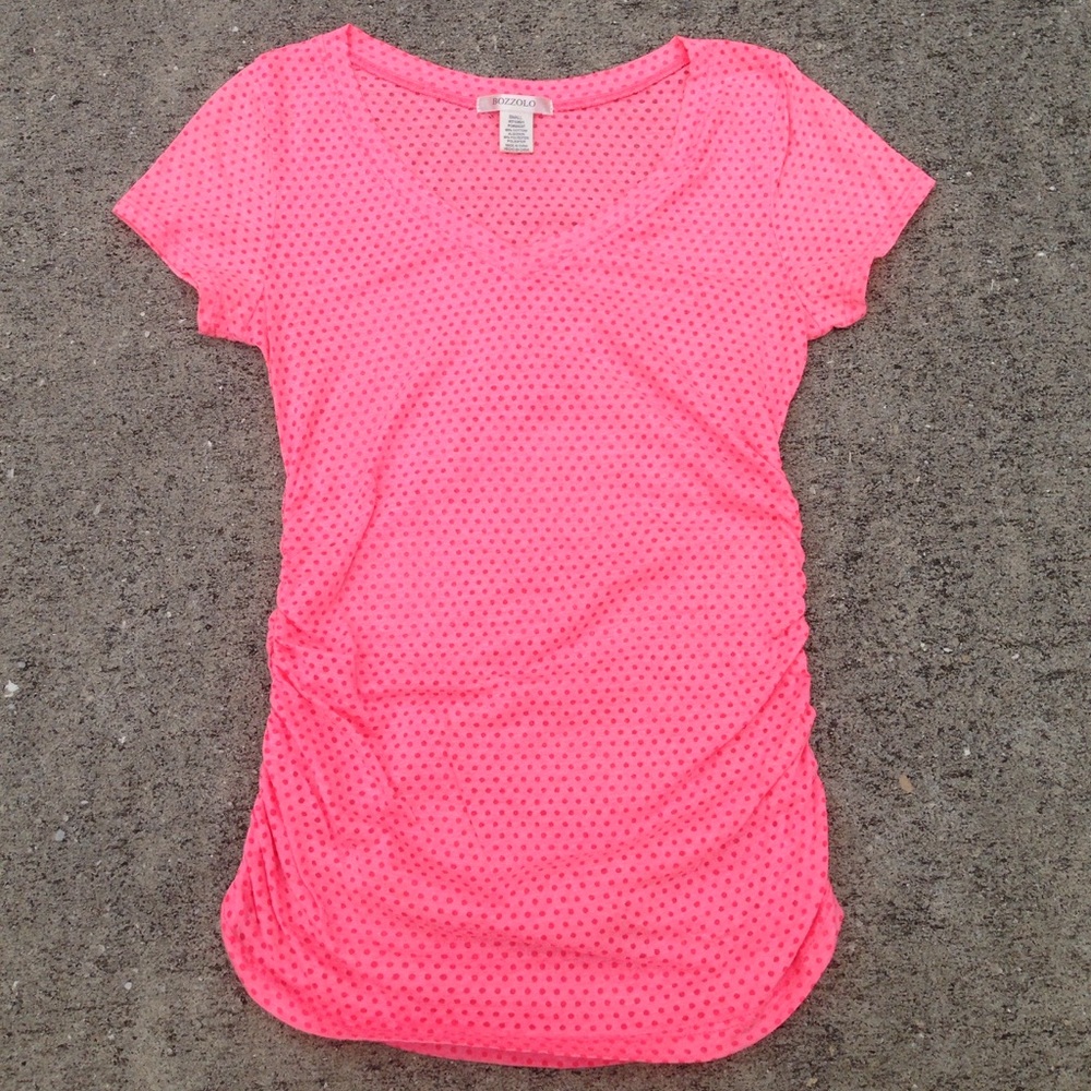 Hot pink shirt. Juniors Small