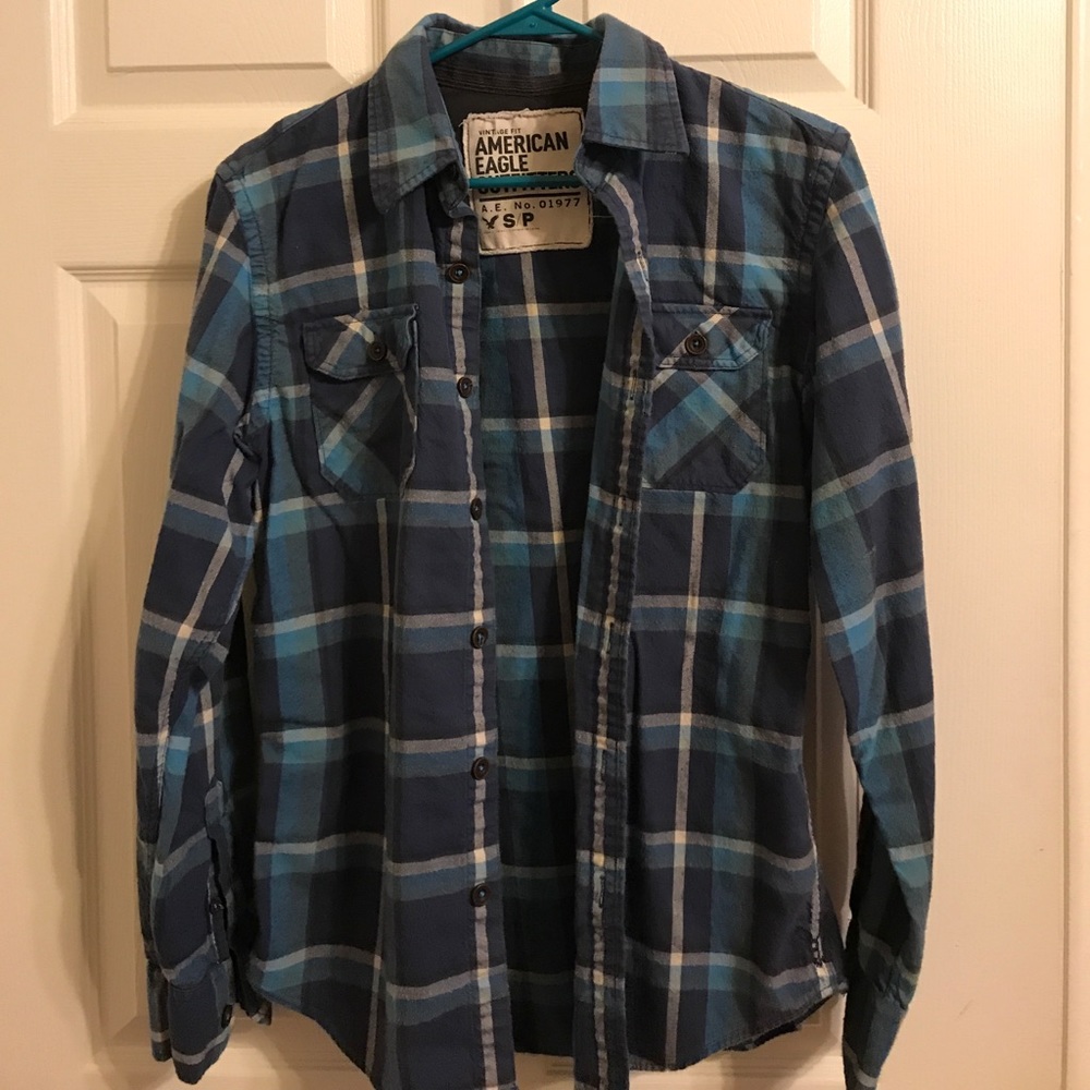 American Eagle flannel shirt size small