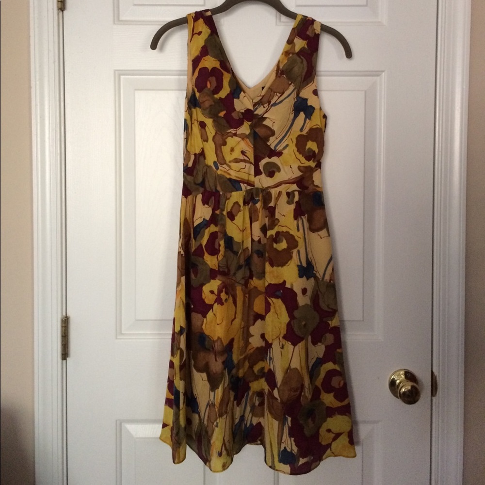 Floral Banana Republic dress