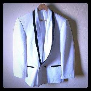 White Tuxedo Jacket