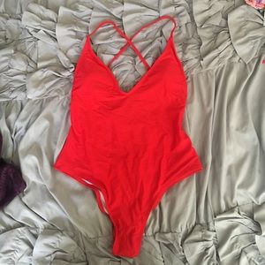 Red one piece