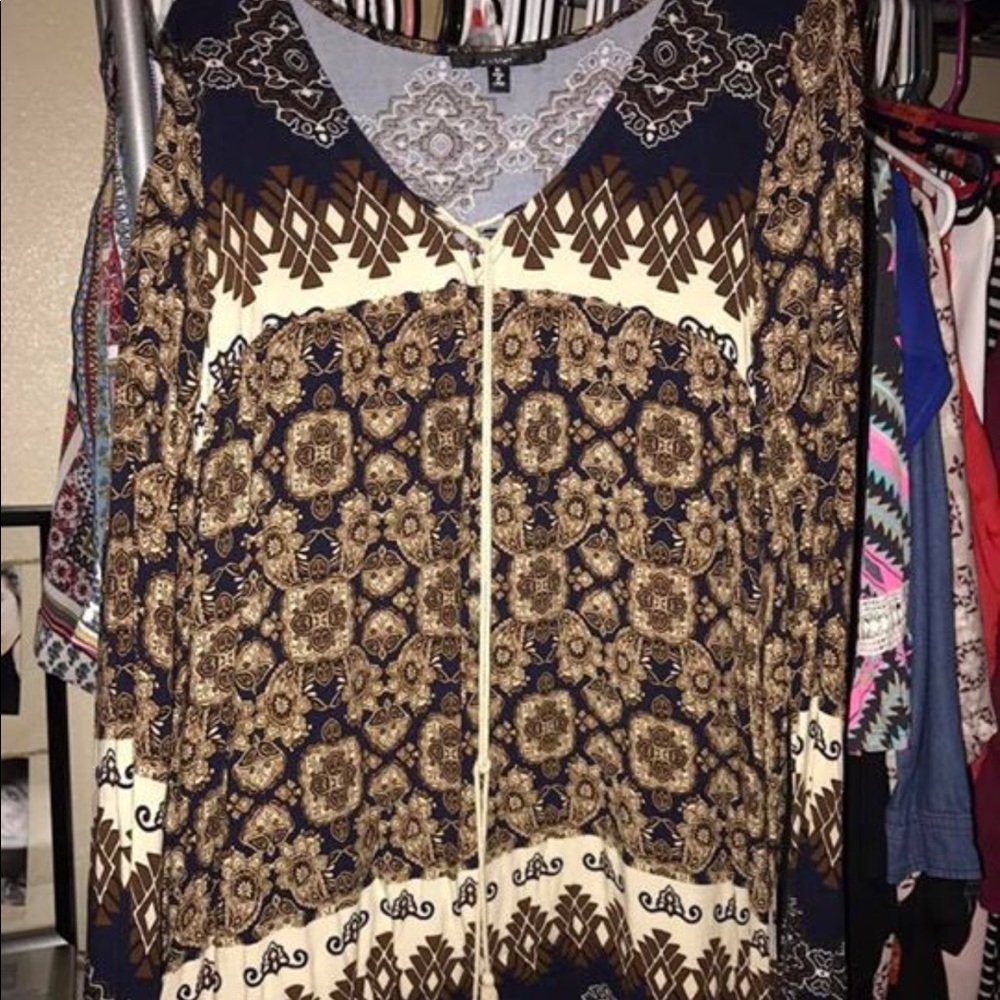 Brown dress
