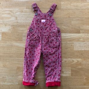 Baby girl Oshkosh bib overalls