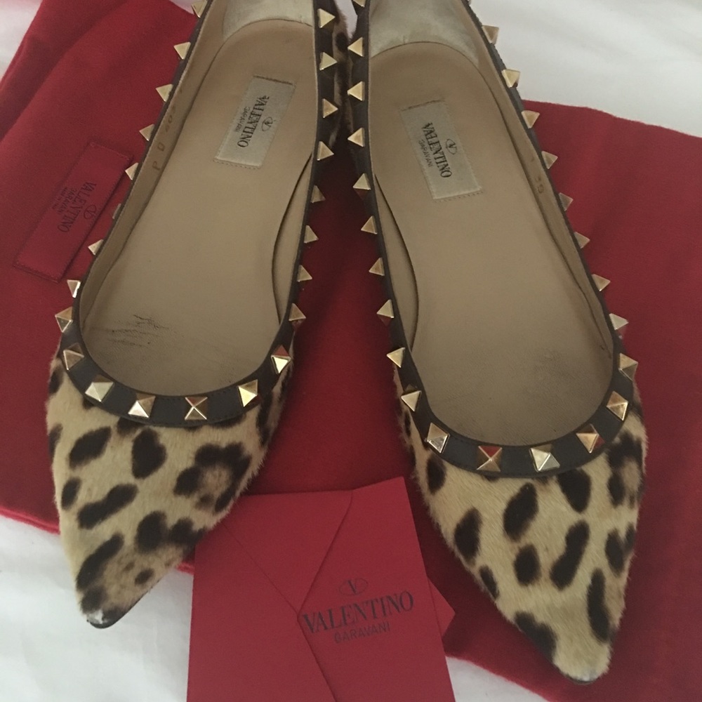 Valentino Rockstud Ballerina