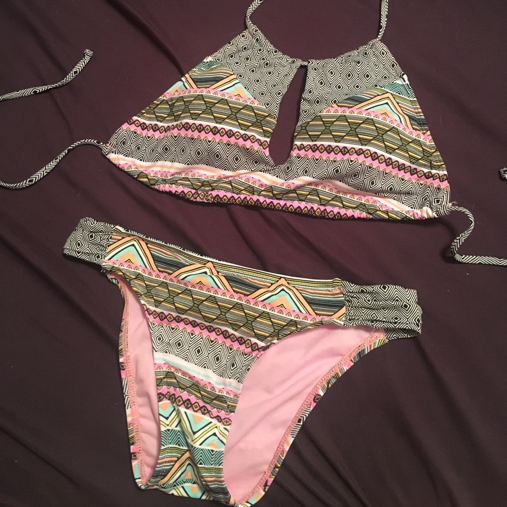 Fun tribal print bikini