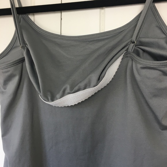 ✨White House Black Market Scoop neck cami grey S - Picture 4 of 6