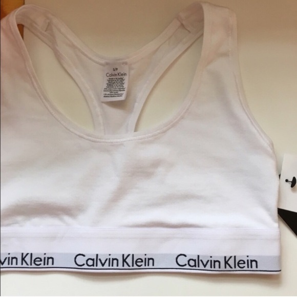 CK White Bralette and Panty Set - Picture 2 of 6