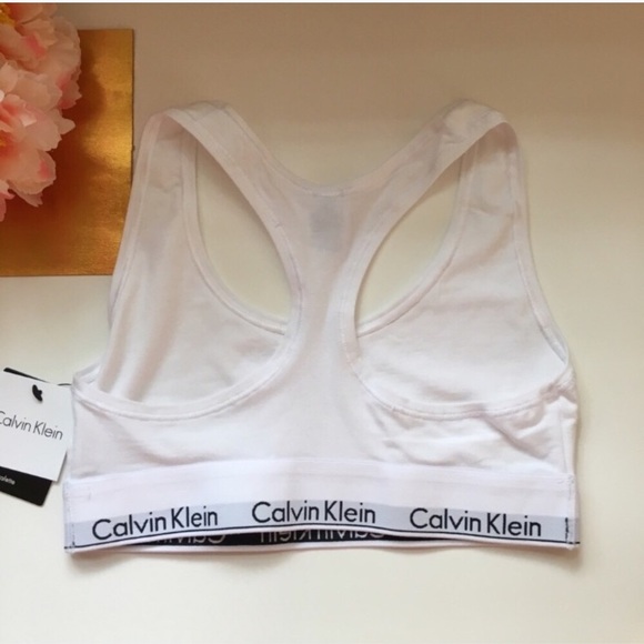 CK White Bralette and Panty Set - Picture 3 of 6