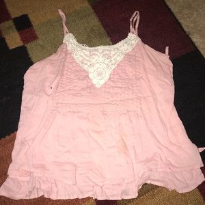 Pink Passport Tank sz M