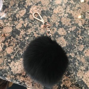 Michael Kors Pom Pom Fur key chain